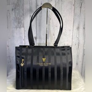 VALENTINO stefano tote bag in black